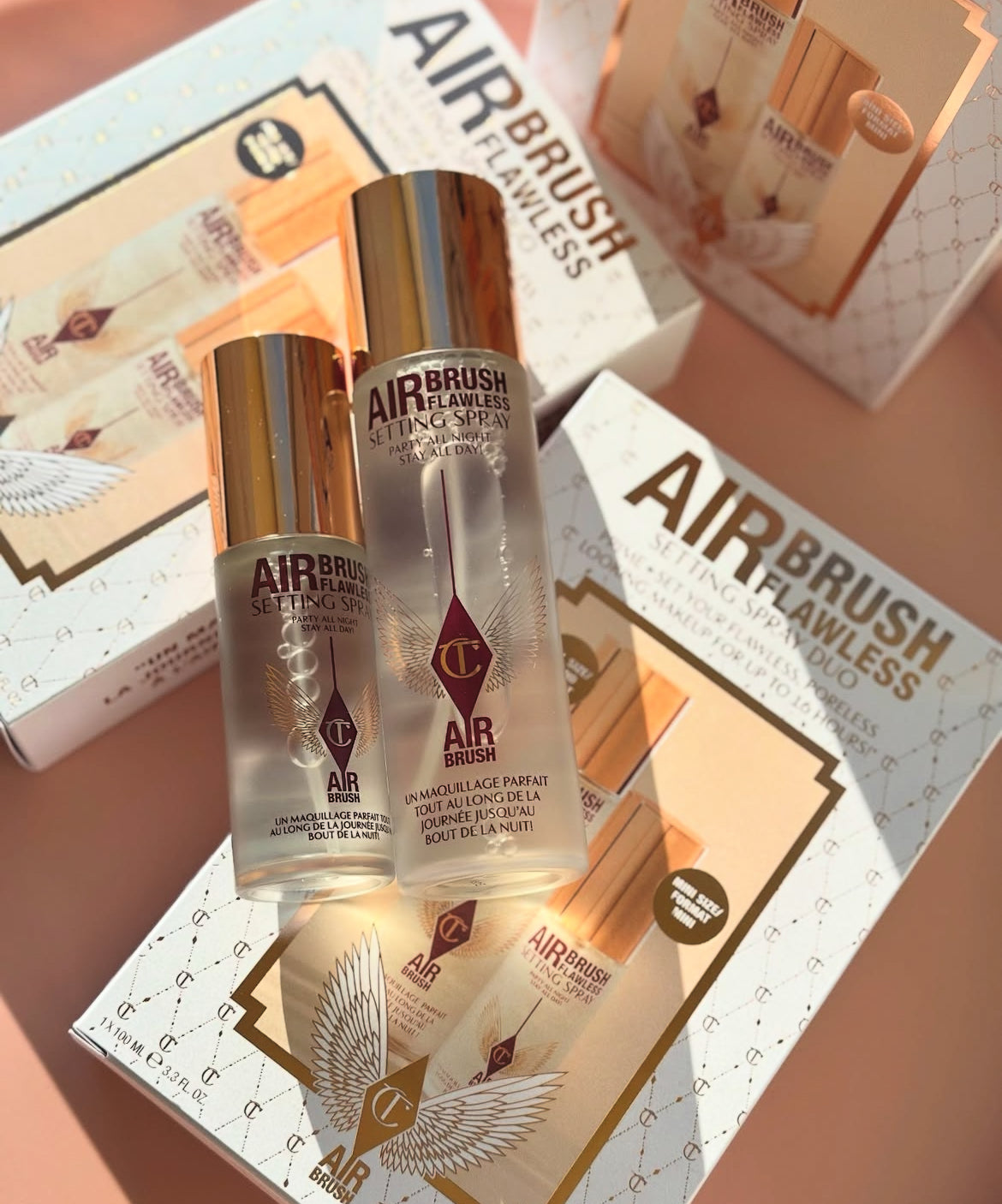 Charlotte Tilbury🎀✨ Airbrush Flawless Setting Spray Duo