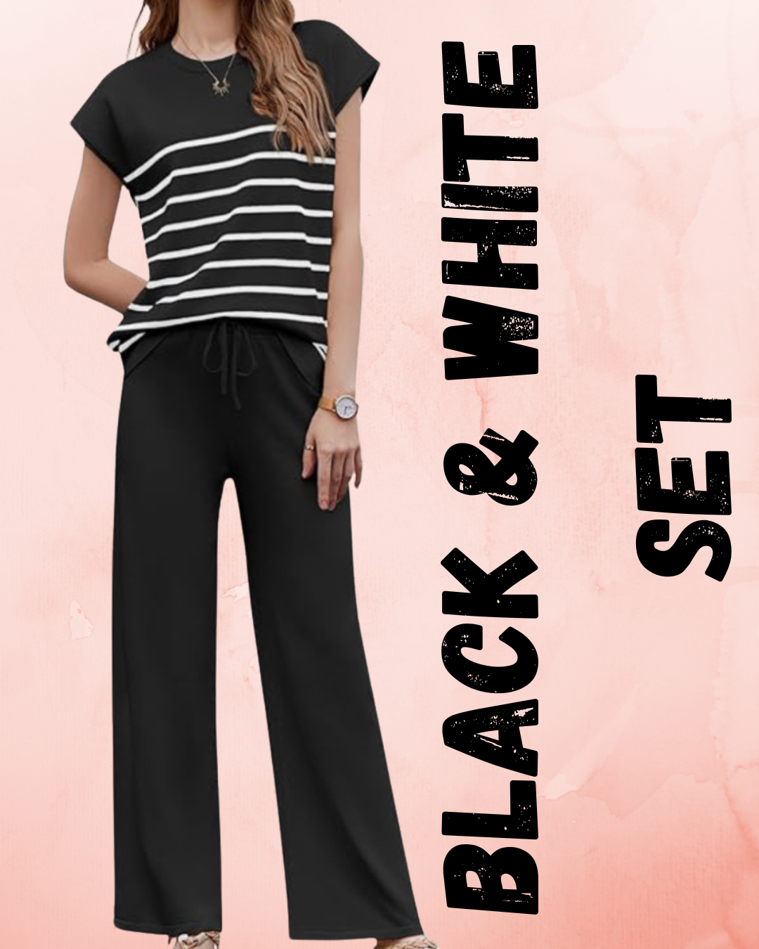 Set/Conjunto Black & White 🖤🤍