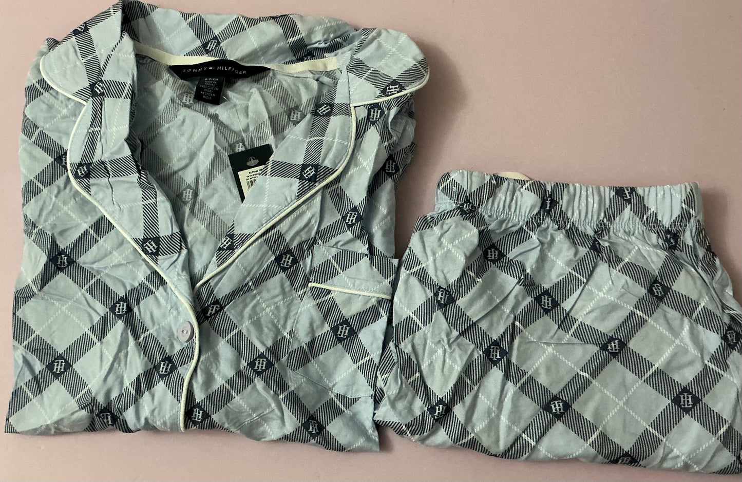 Pijama Tommy Hilfiger azul