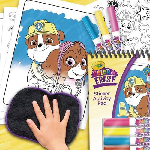 Crayola Color & Erase Paw Patrol