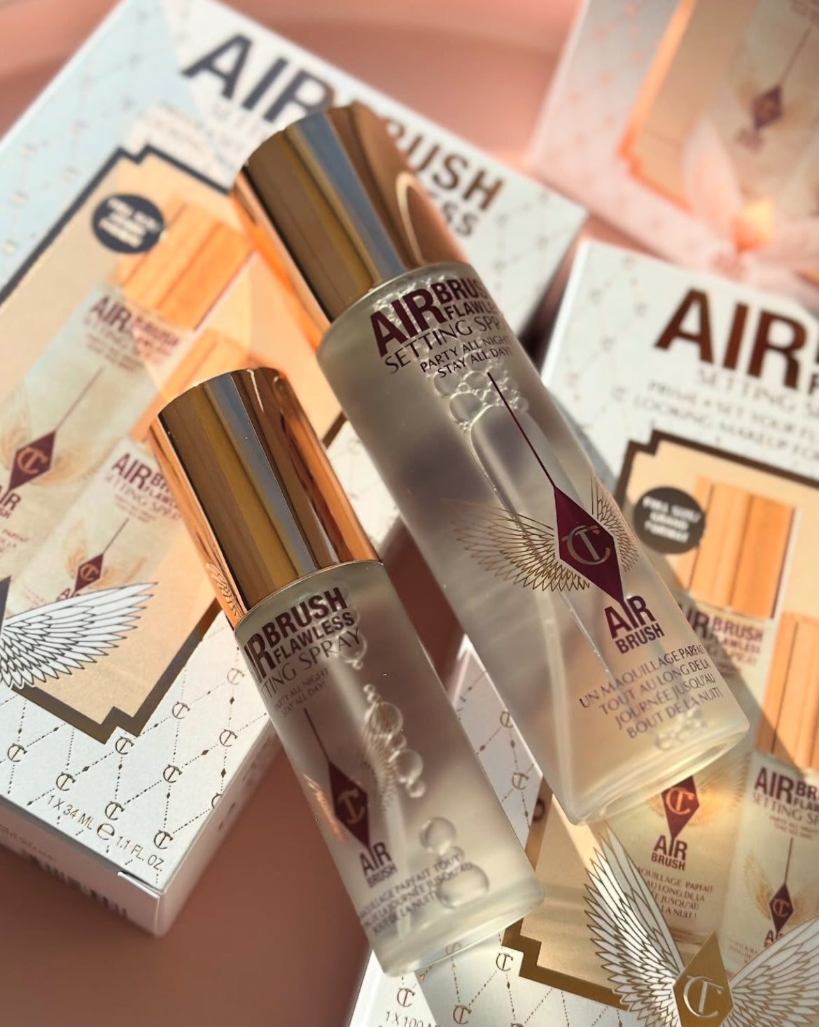 Charlotte Tilbury🎀✨ Airbrush Flawless Setting Spray Duo