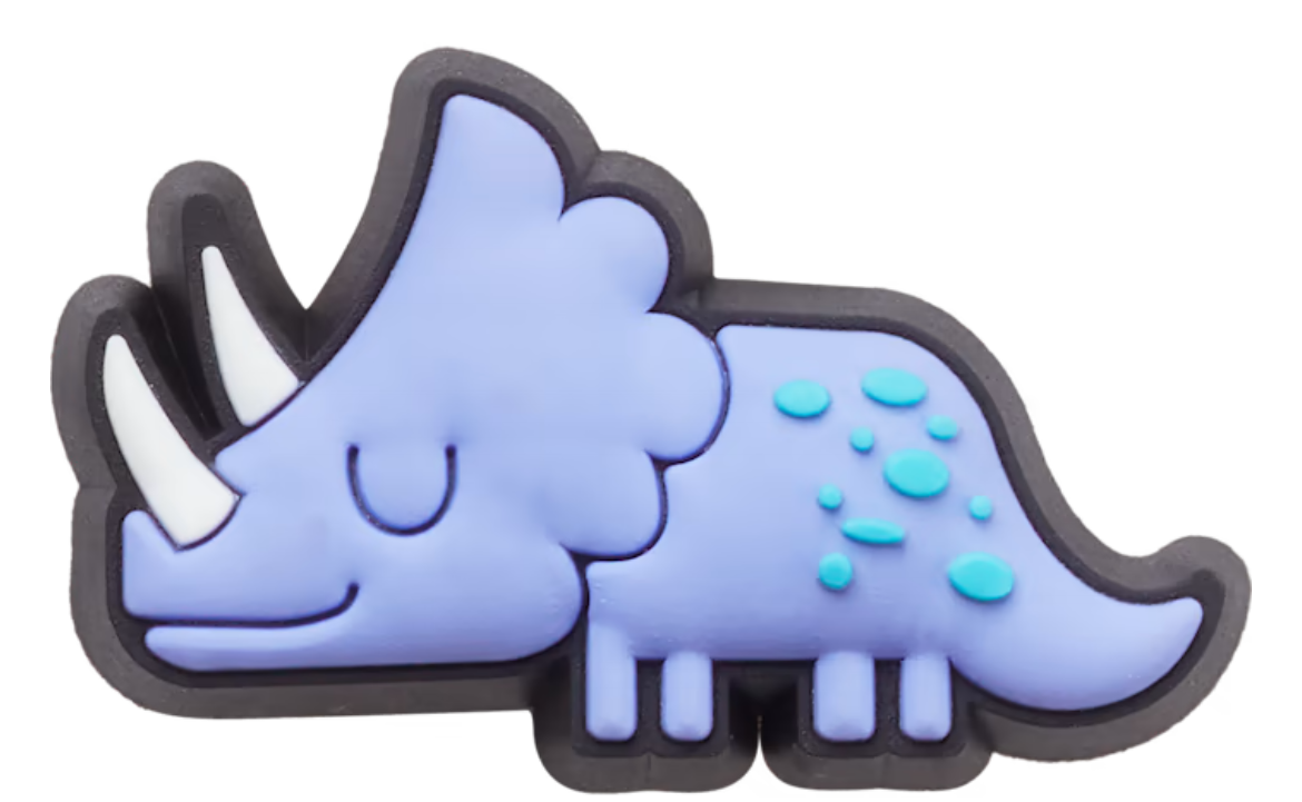 Dino Morado Jibbitz