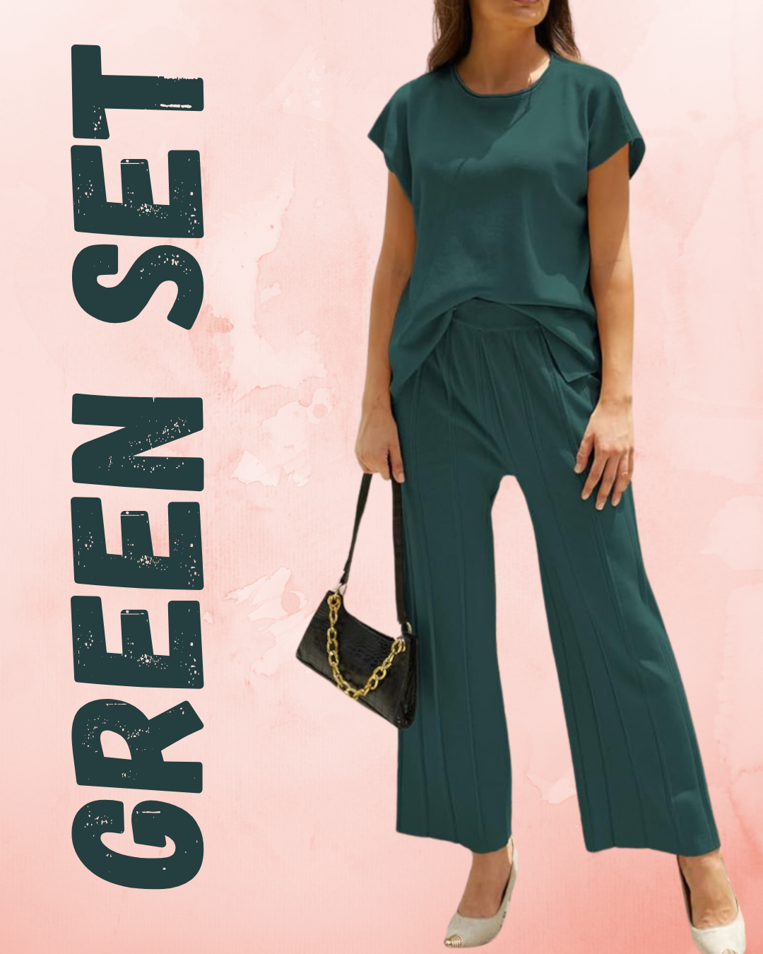 Conjunto/Set Emerald Green💚