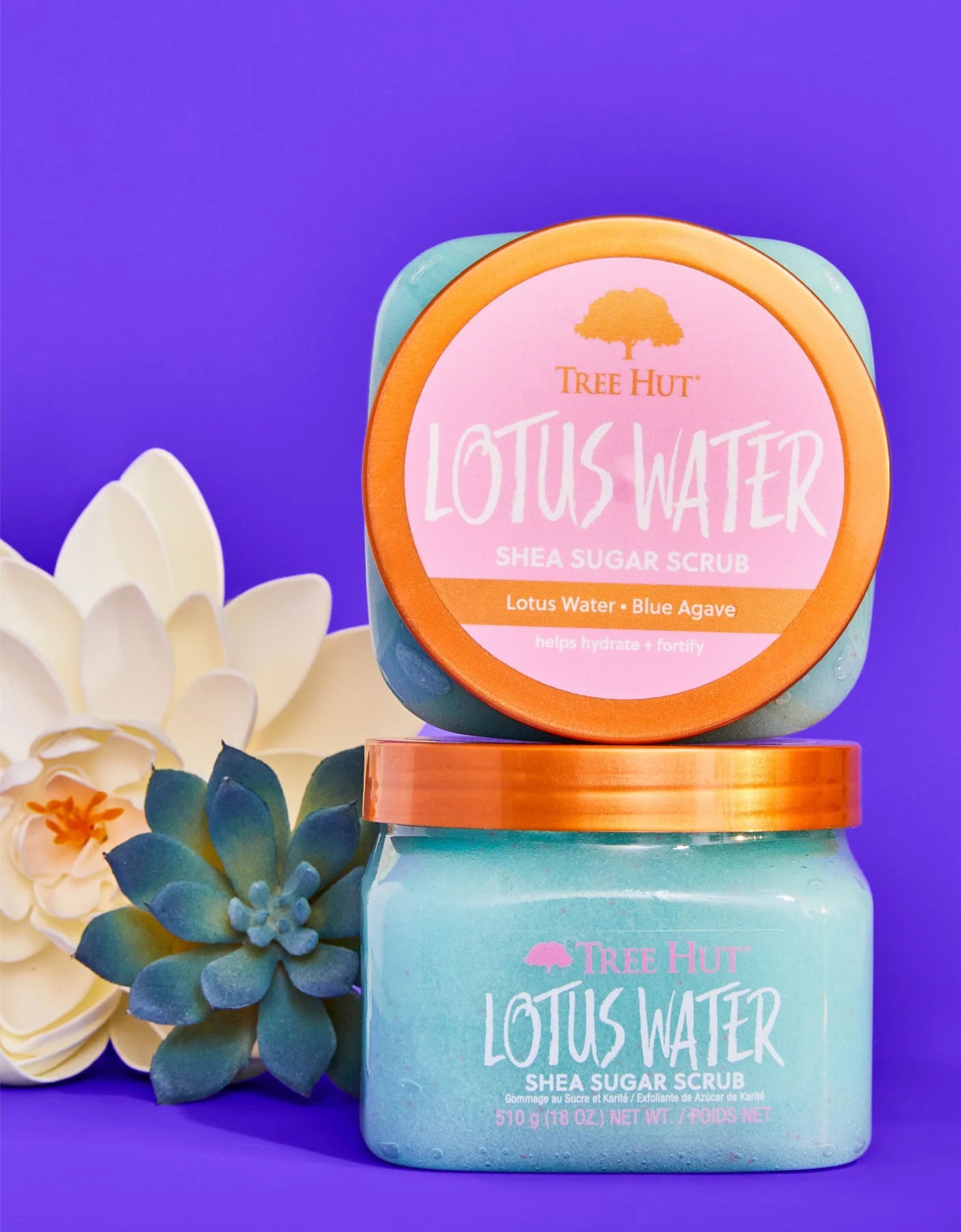Tree Hut Scrub Lotus Water
