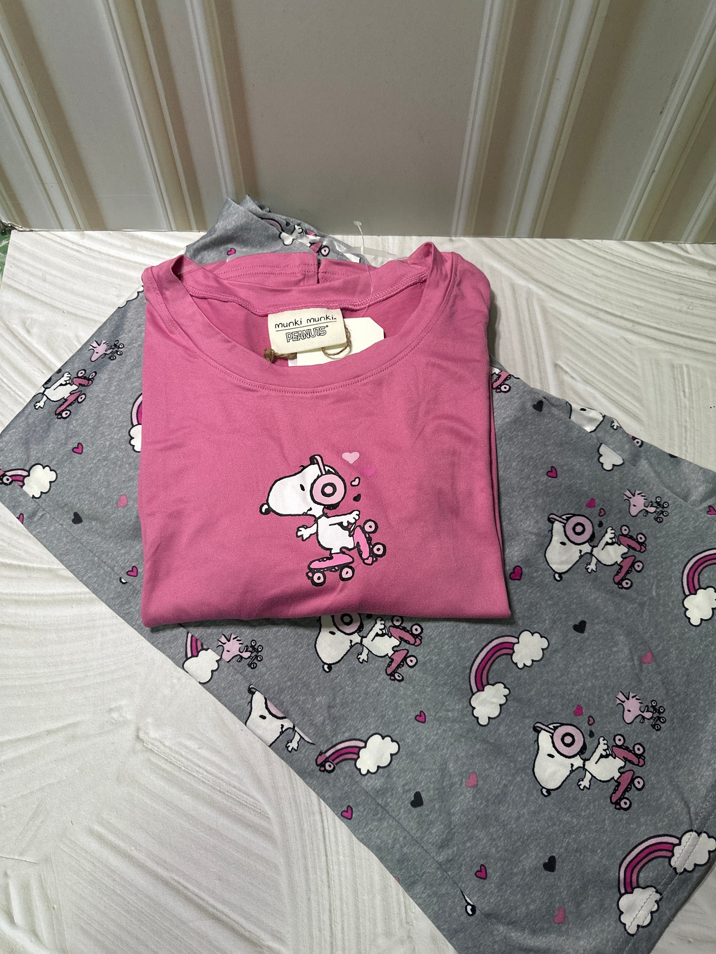 Pijama de Snoopy Pantalón Ancho