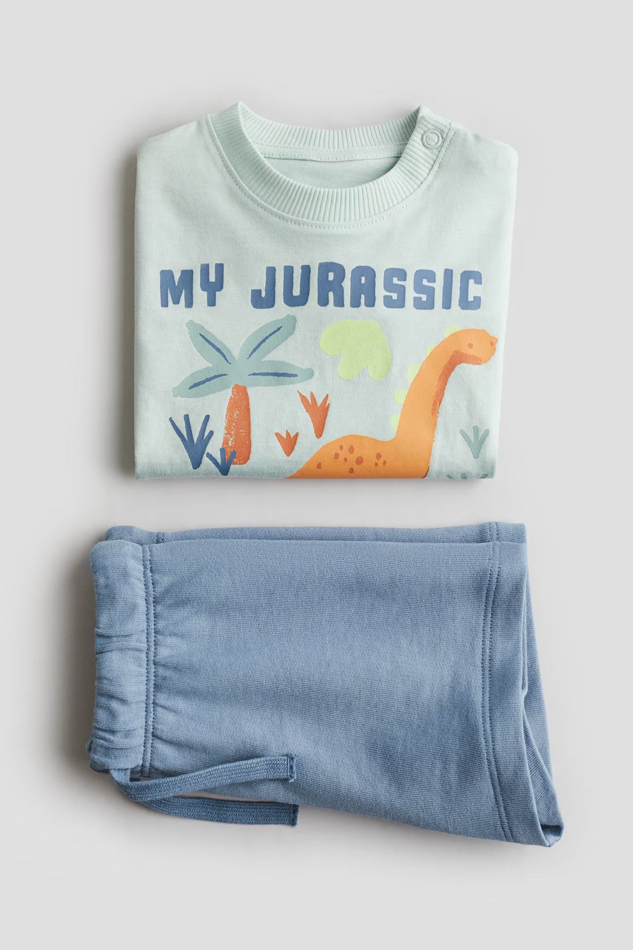 Set Shorts & Camiseta Dinosaurios 🦖🦕