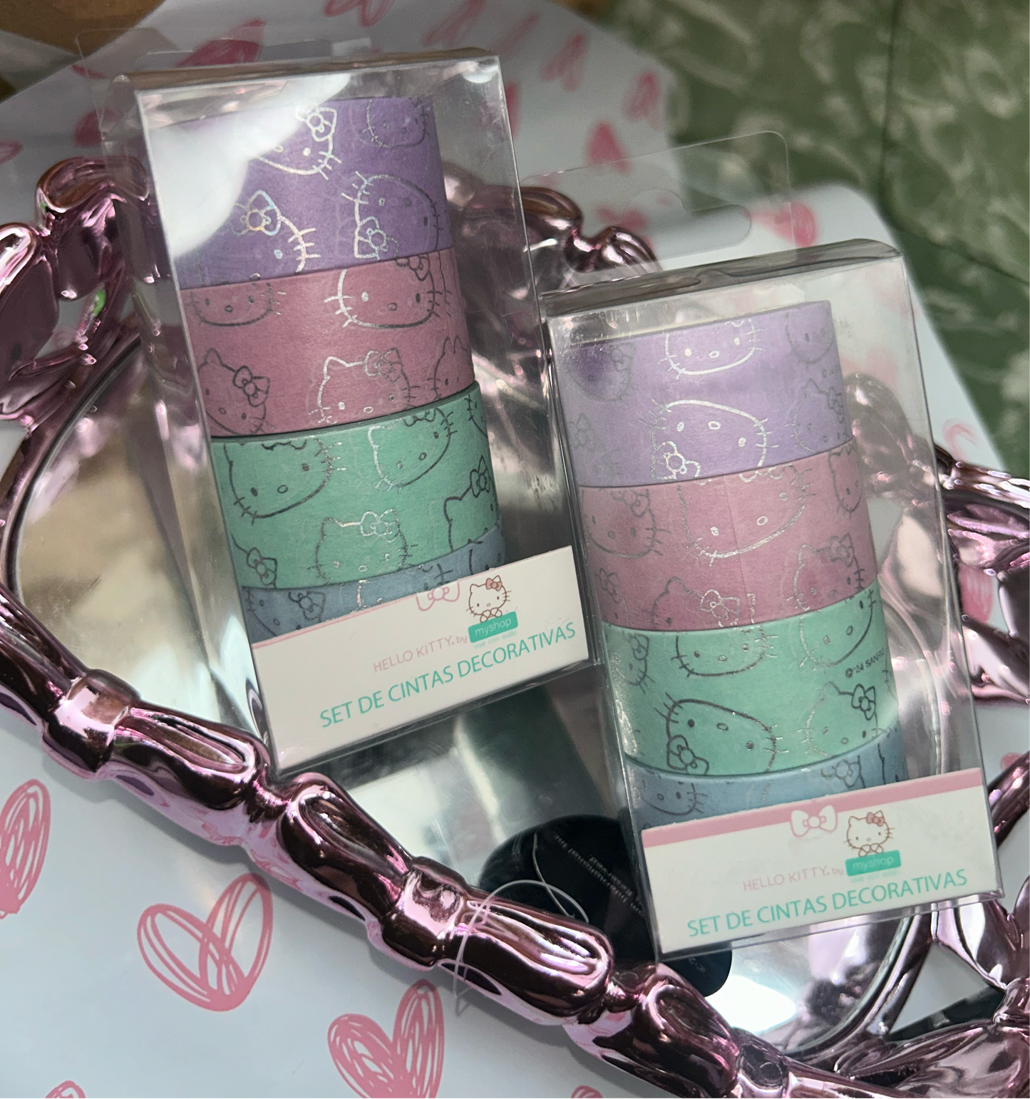 Set de Cinta Decorativas Hello Kitty