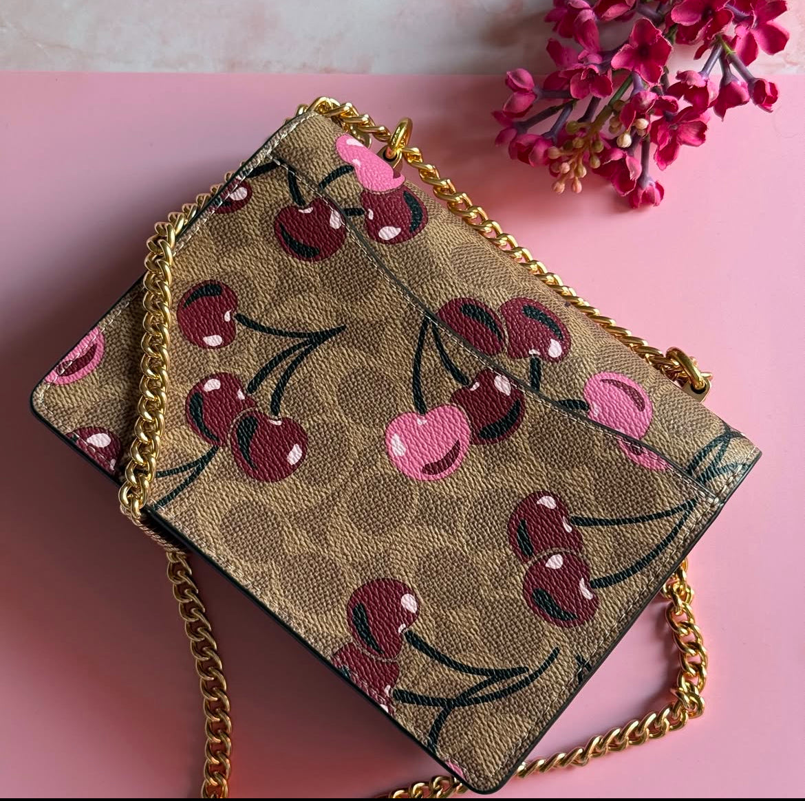 Coach Mini Klare Cherry Bag🍒