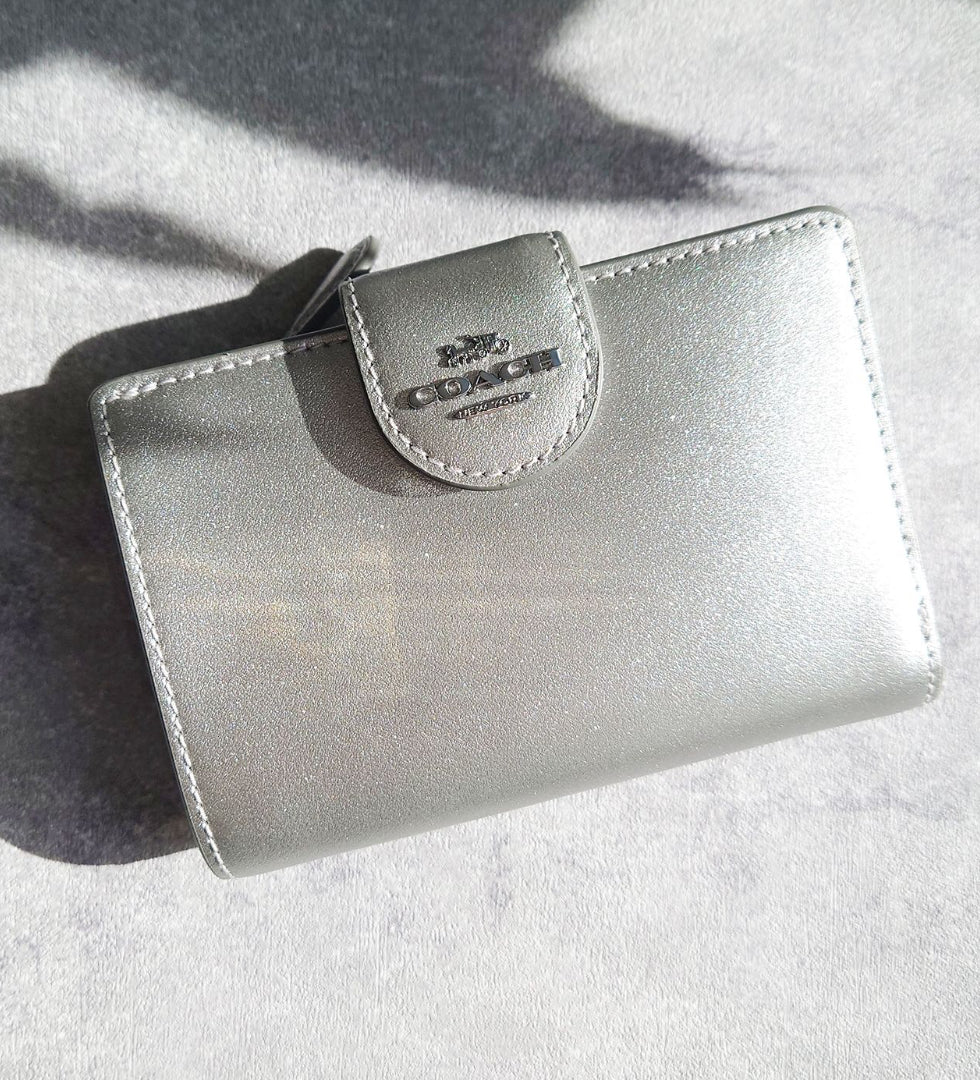 Coach Silver Medium Wallet