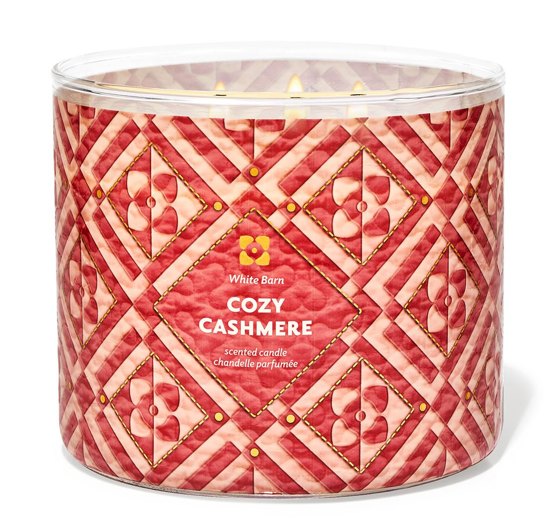 ✨Bath&BodyWorks Cozy Cashmere Vela 3 Mechas✨