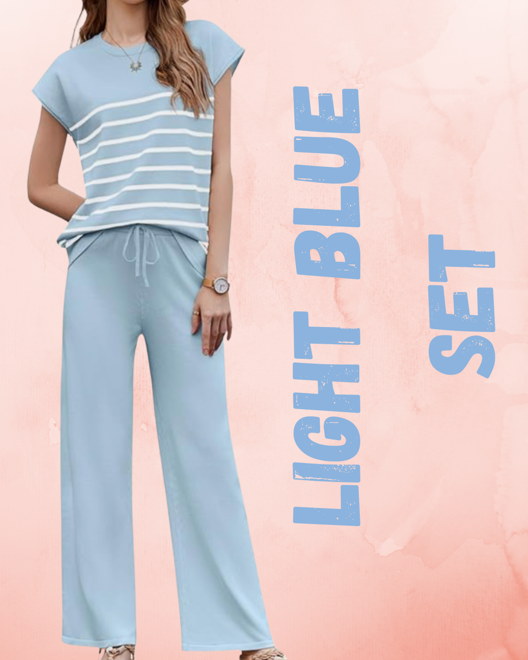 Set/Conjunto Light Blue 🩵