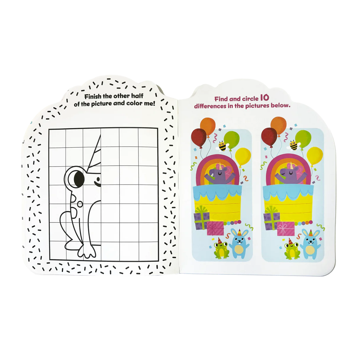 Libro de Colorear & Actividades Unicorn Party🦄💕