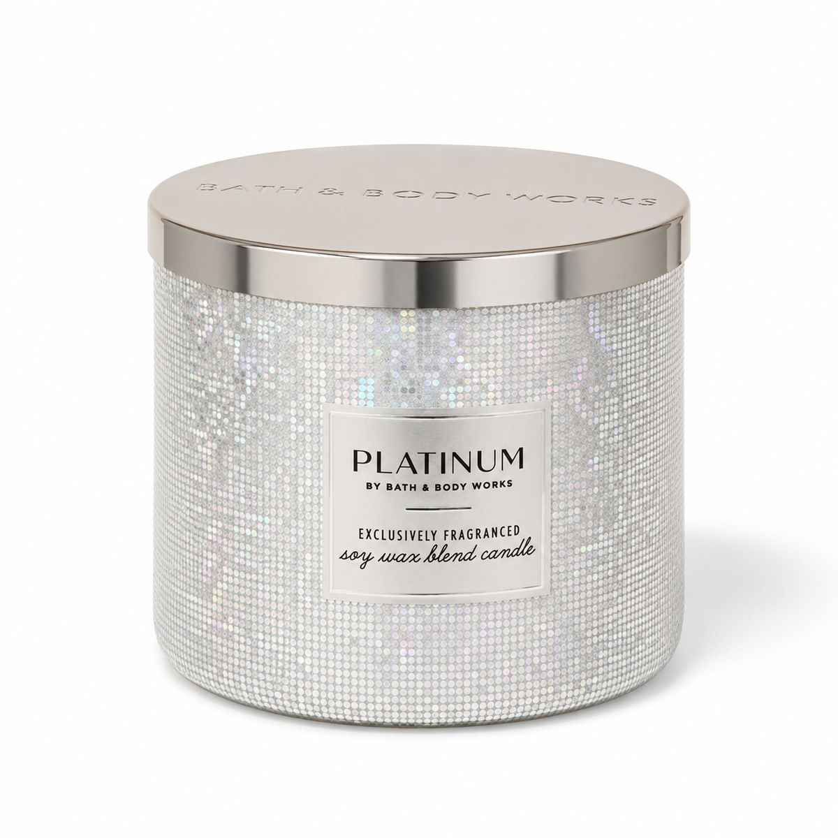 Vela de 3 mechas platinum