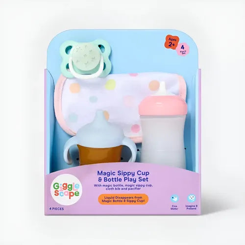 Gigglescape Magic Sippy cup & Bottle play set