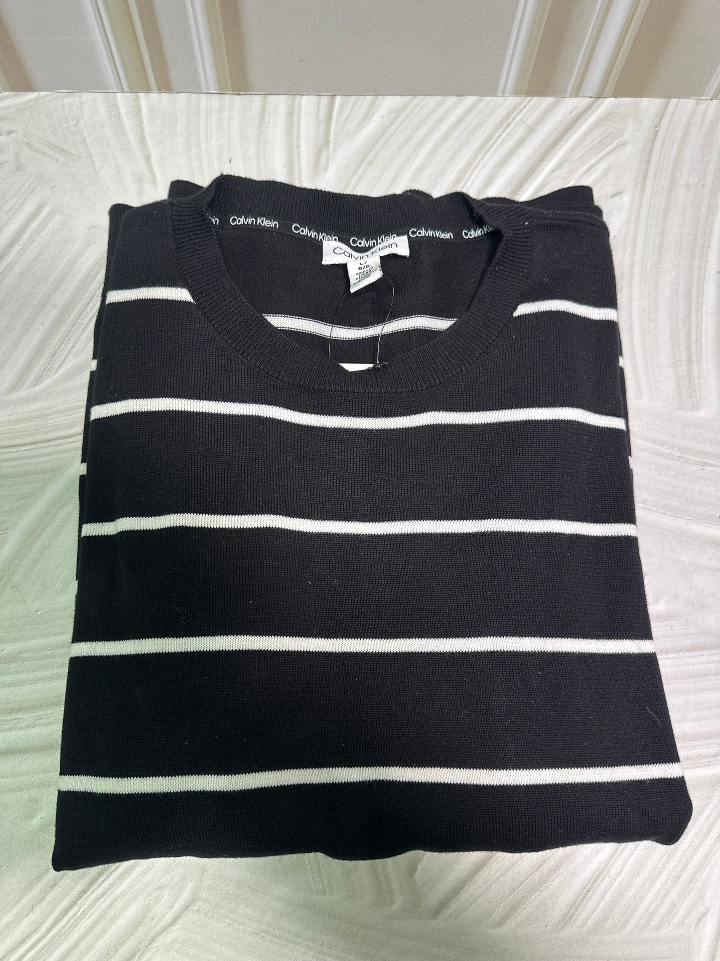 Suéter rayado Calvin Klein
