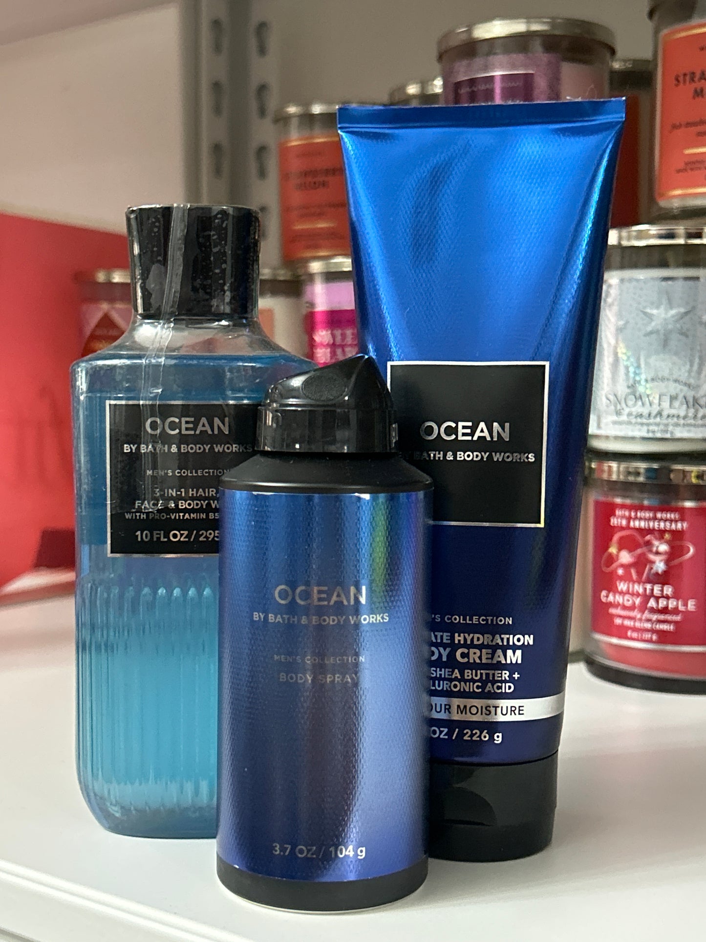 Set 3 Pcs Bath&BodyWorks Ocean