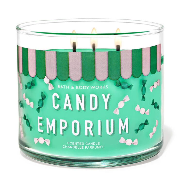 ✨Bath&BodyWorks Candy Emporium Vela 3 Mechas✨