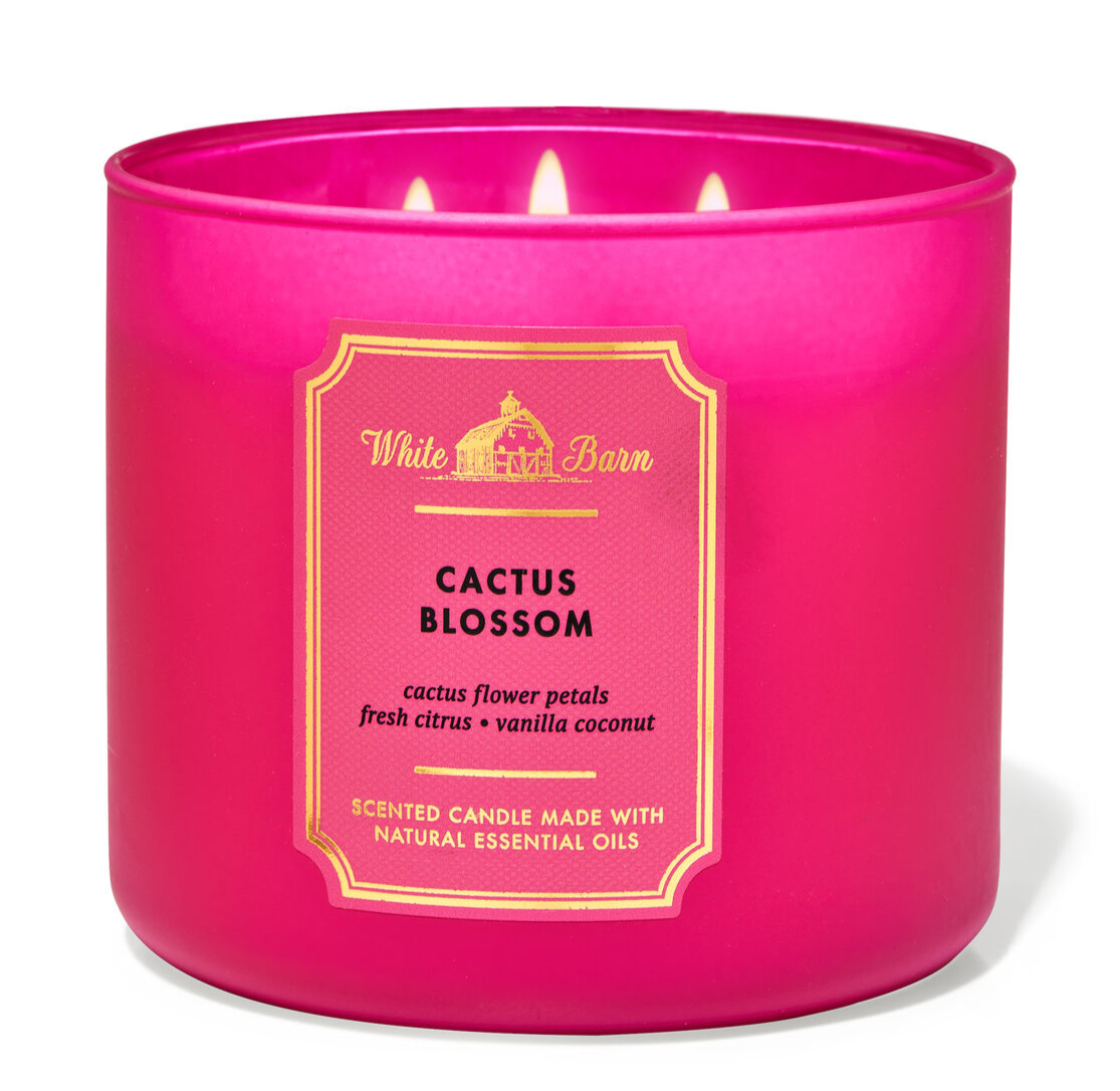 ✨Bath&BodyWorks Cactus Blossom Vela 3 Mechas✨