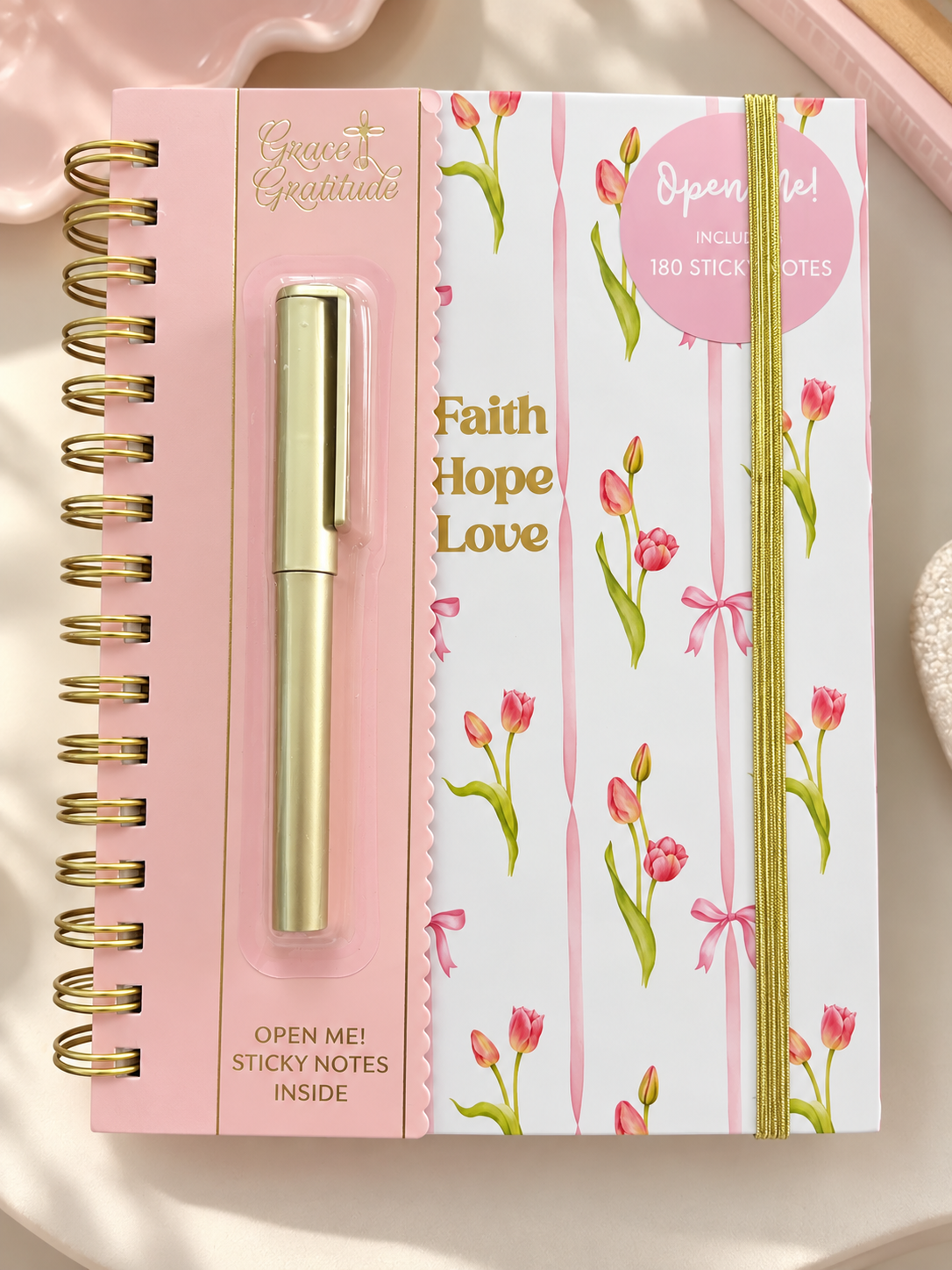 Libreta Faith Hope Love 🌷