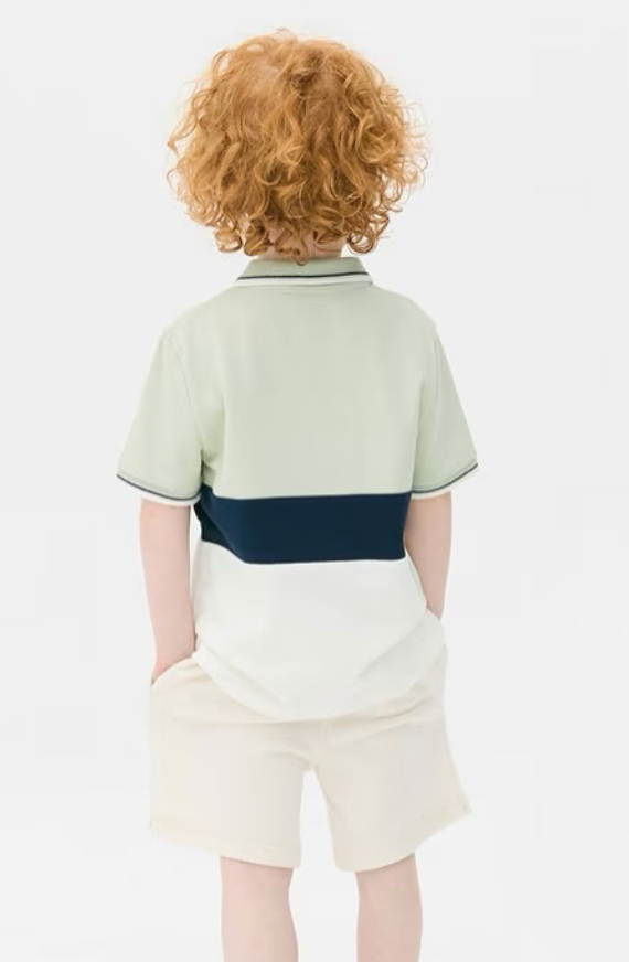 Camisa tipo polo para niño