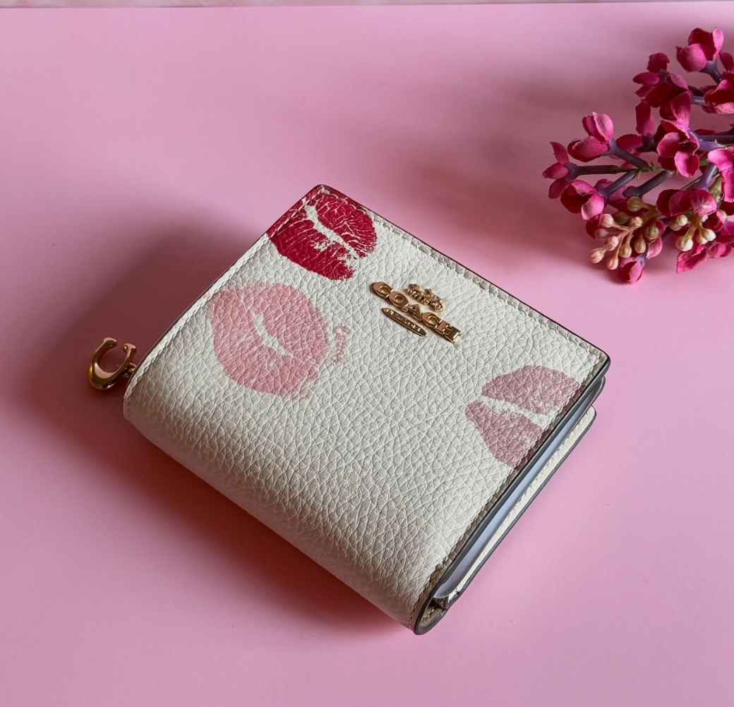 Coach Bifold Kisses Wallet