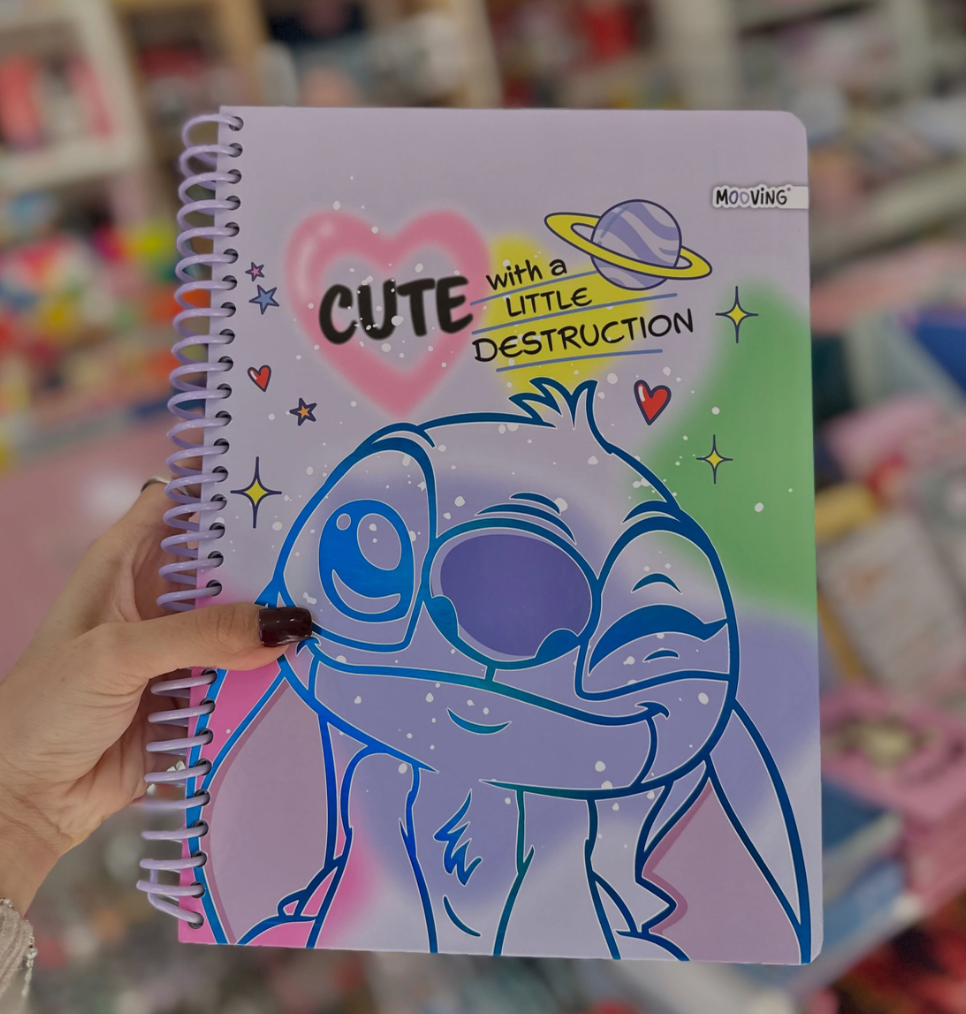 CUADERNO CARTA STITCH
