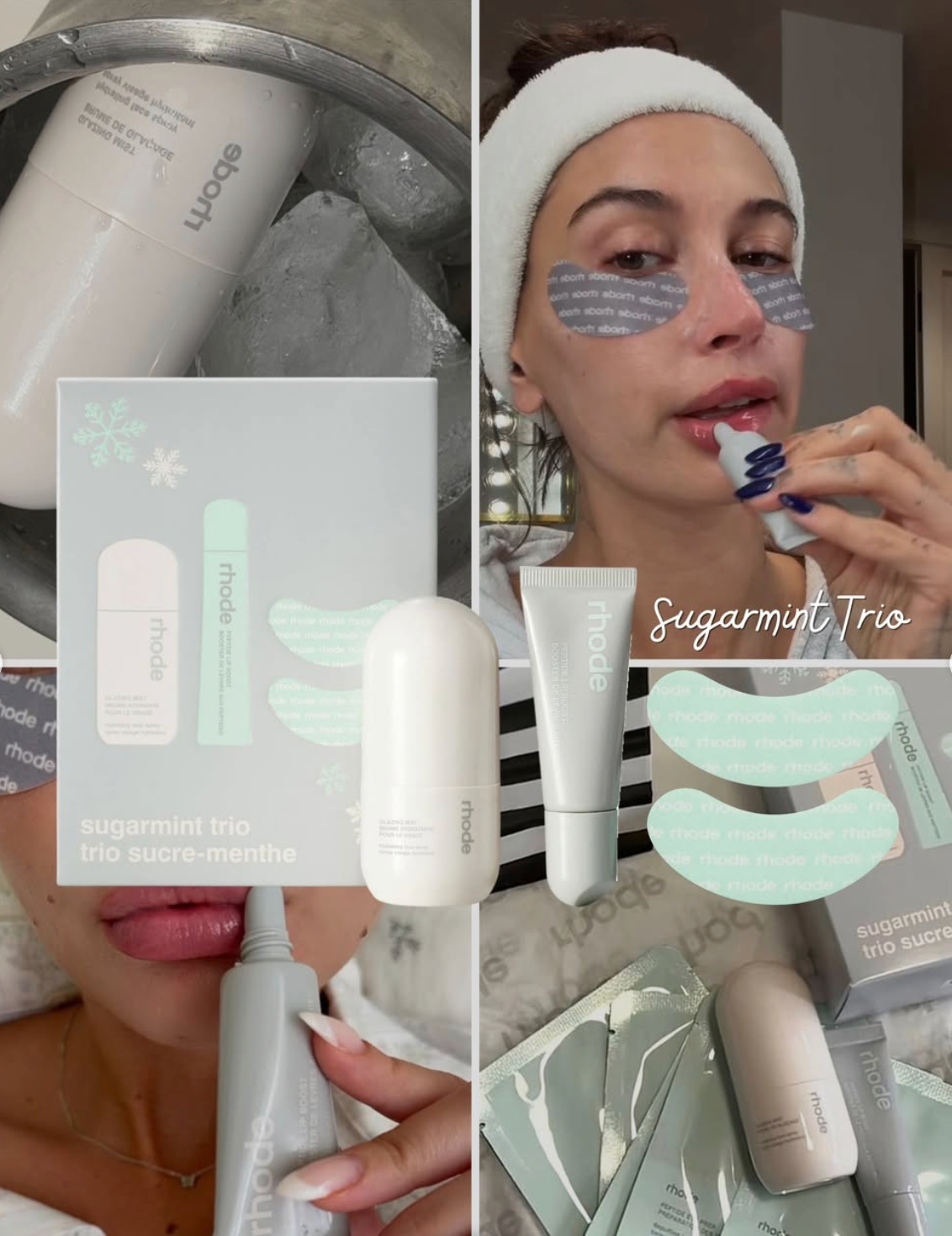 rhode Sugarmint Trio Limited Edition Skincare Set