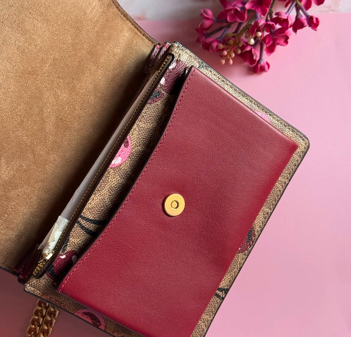 Coach Mini Klare Cherry Bag🍒