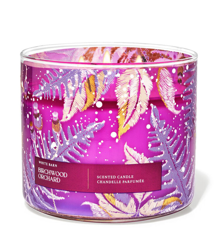 ✨Bath&BodyWorks Birchwood Orchard Vela 3 Mechas✨
