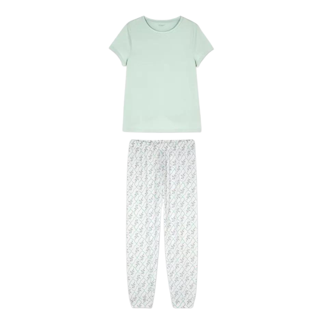 💐 PIJAMA PRIMARK VERDE MENTA 💐