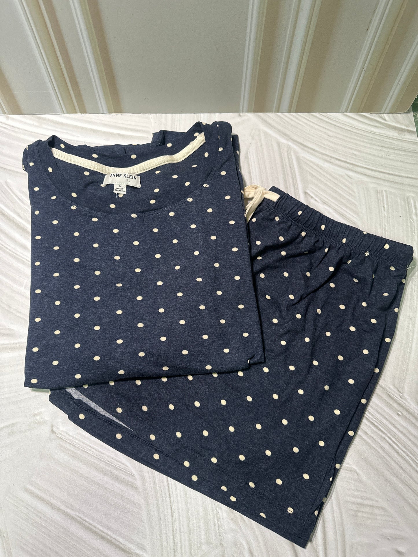 Pijama Azul de puntos