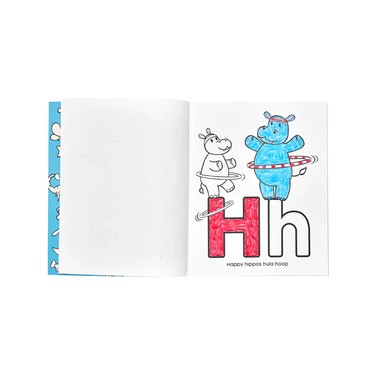 My First ABC🩵 libro de colorear