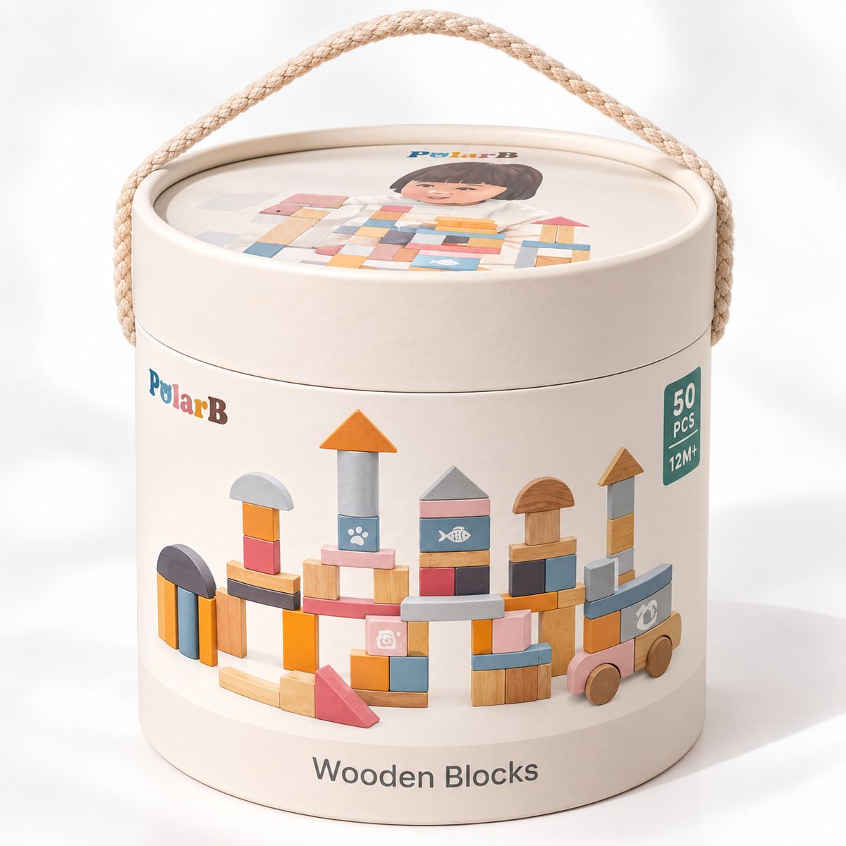 Juego de Bloques de Madera