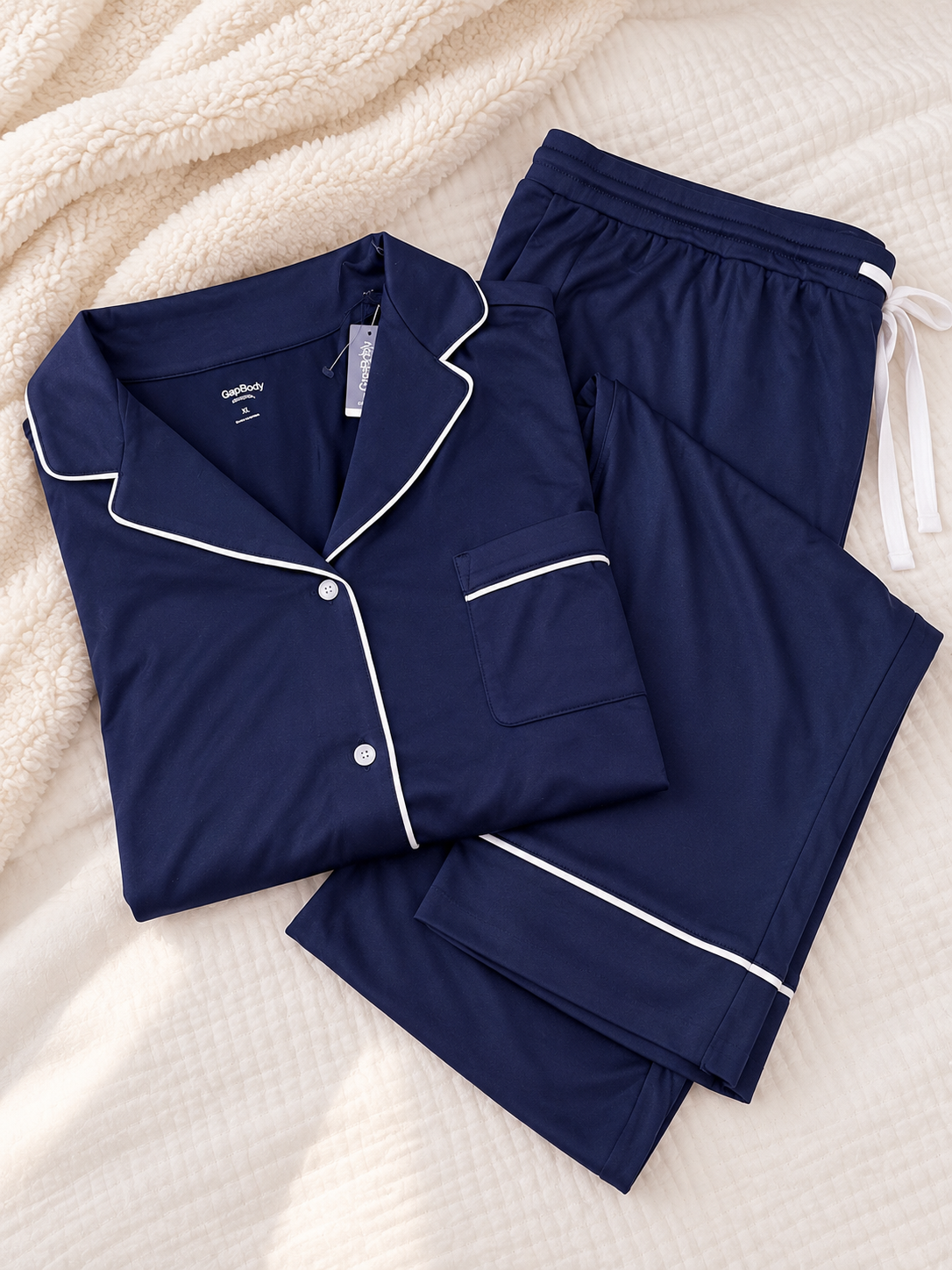 Pijama de Pantalón Gap Azul Marino