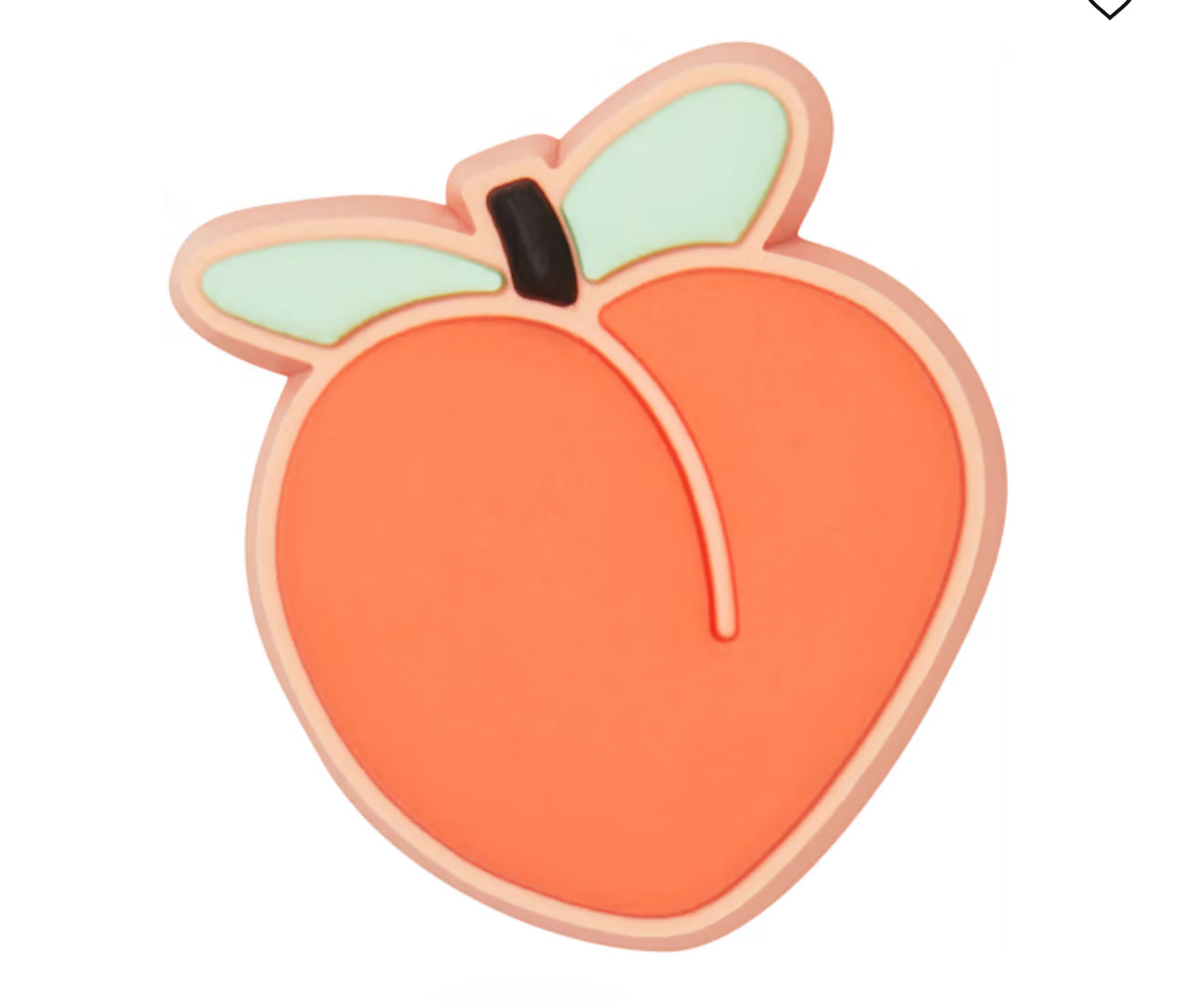 Jibbitz para crocs durazno