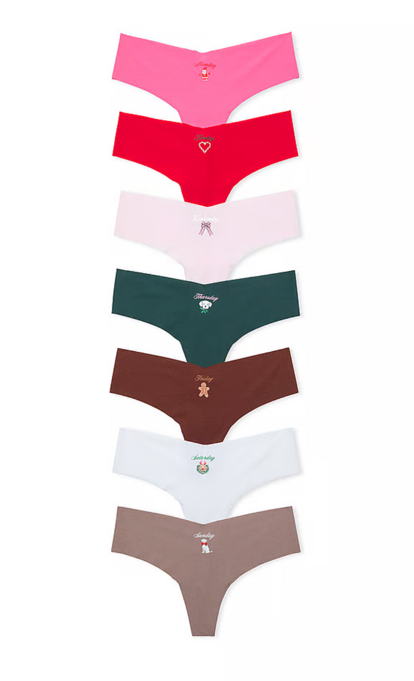 Paquete de 7 hilos pink