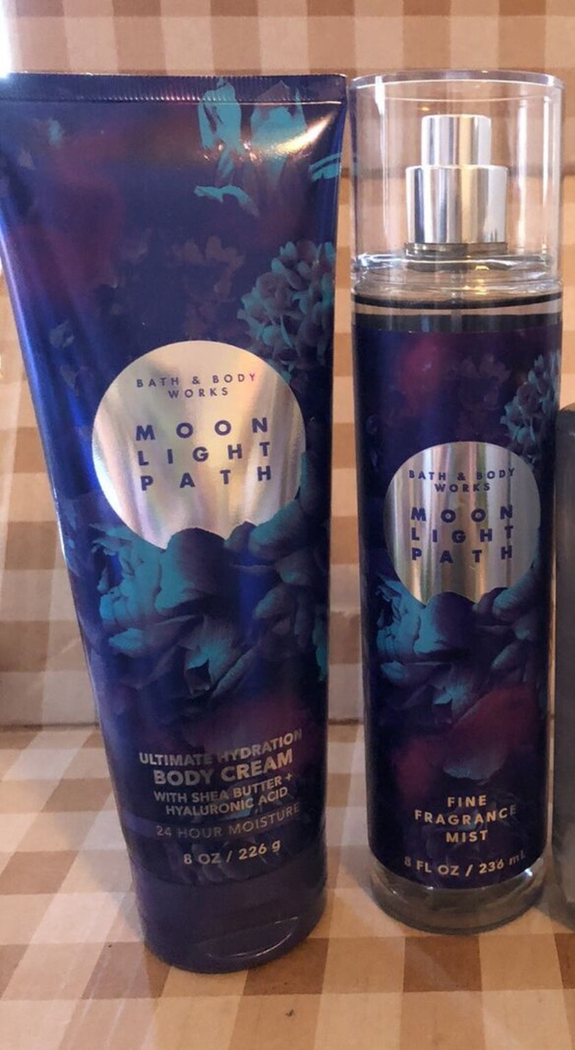 Set Bath and Body Works Moon Light Path 2pcs