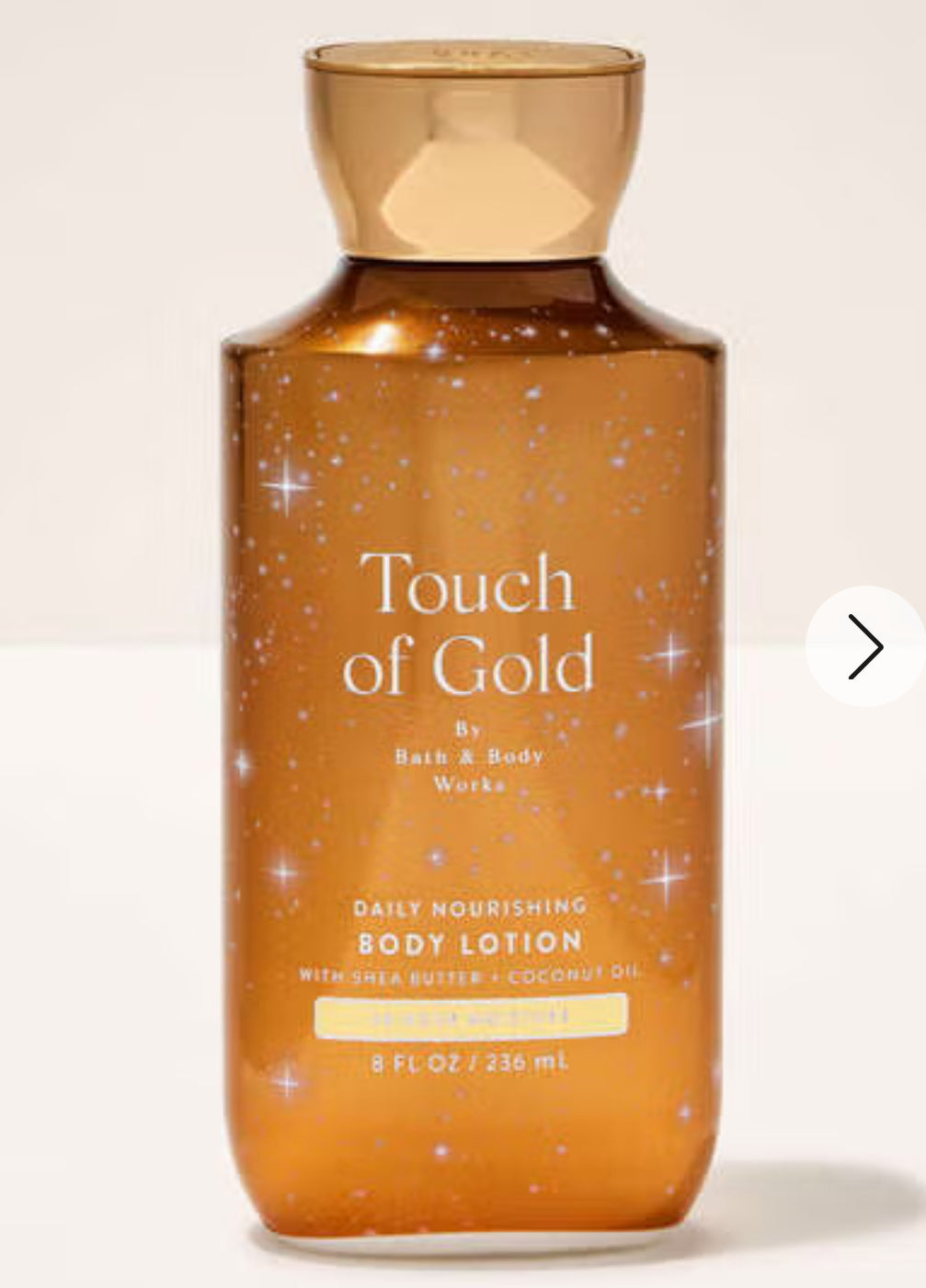 Body Lotion Touch Of Gold