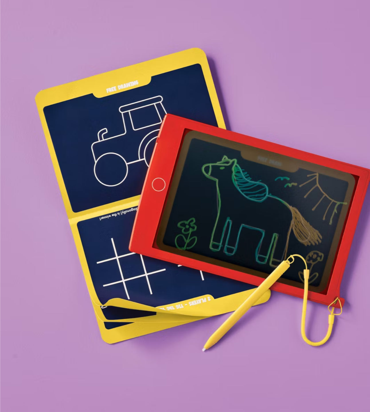 See Through Drawing Pad - Red - Gigglescape