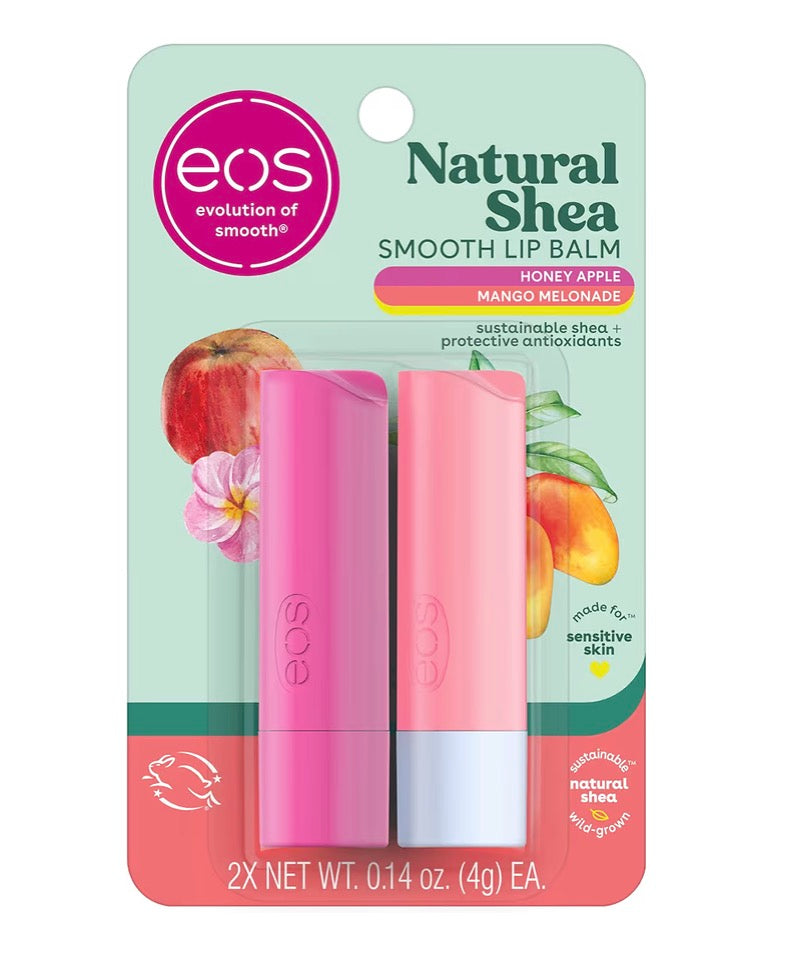 Eos Bálsamo Labial miel manzana y melonada de mango