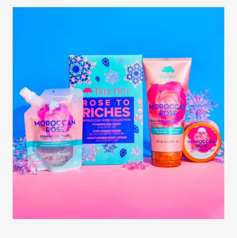 🌺Tree Hut Rose to Riches Gift Set🌺