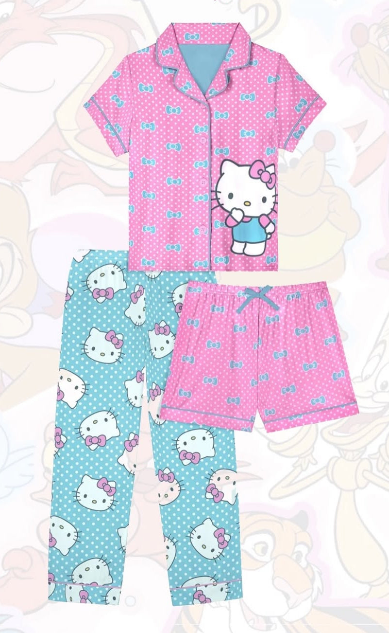 Pijama Hello Kitty 3 pcs