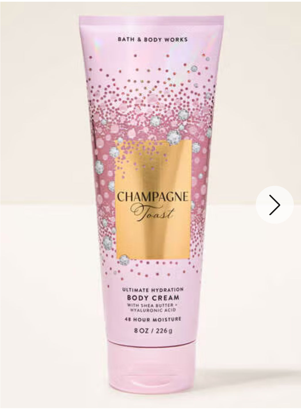Body Cream Champagne Toast