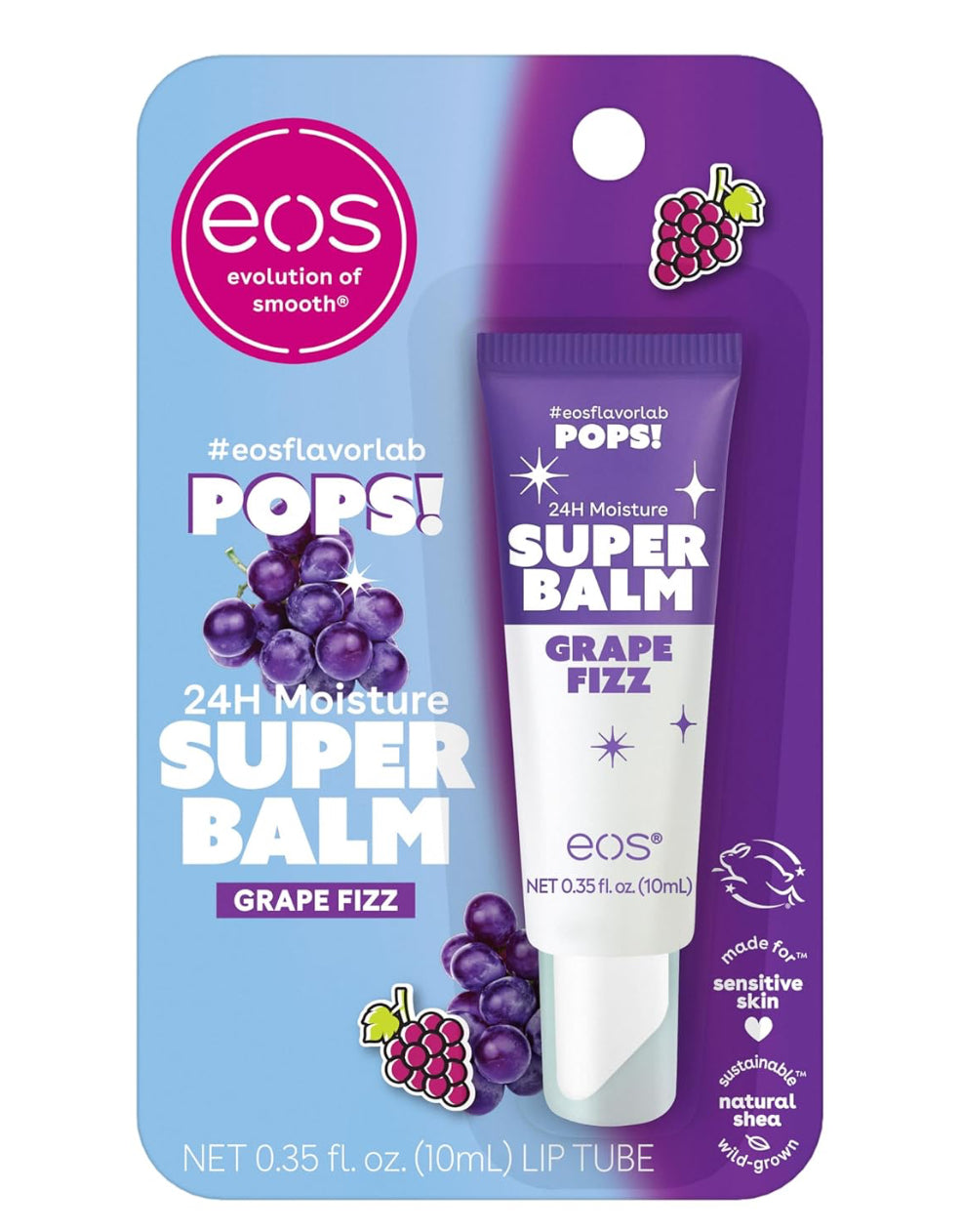 Eos 24H moisture Super Balm Pops