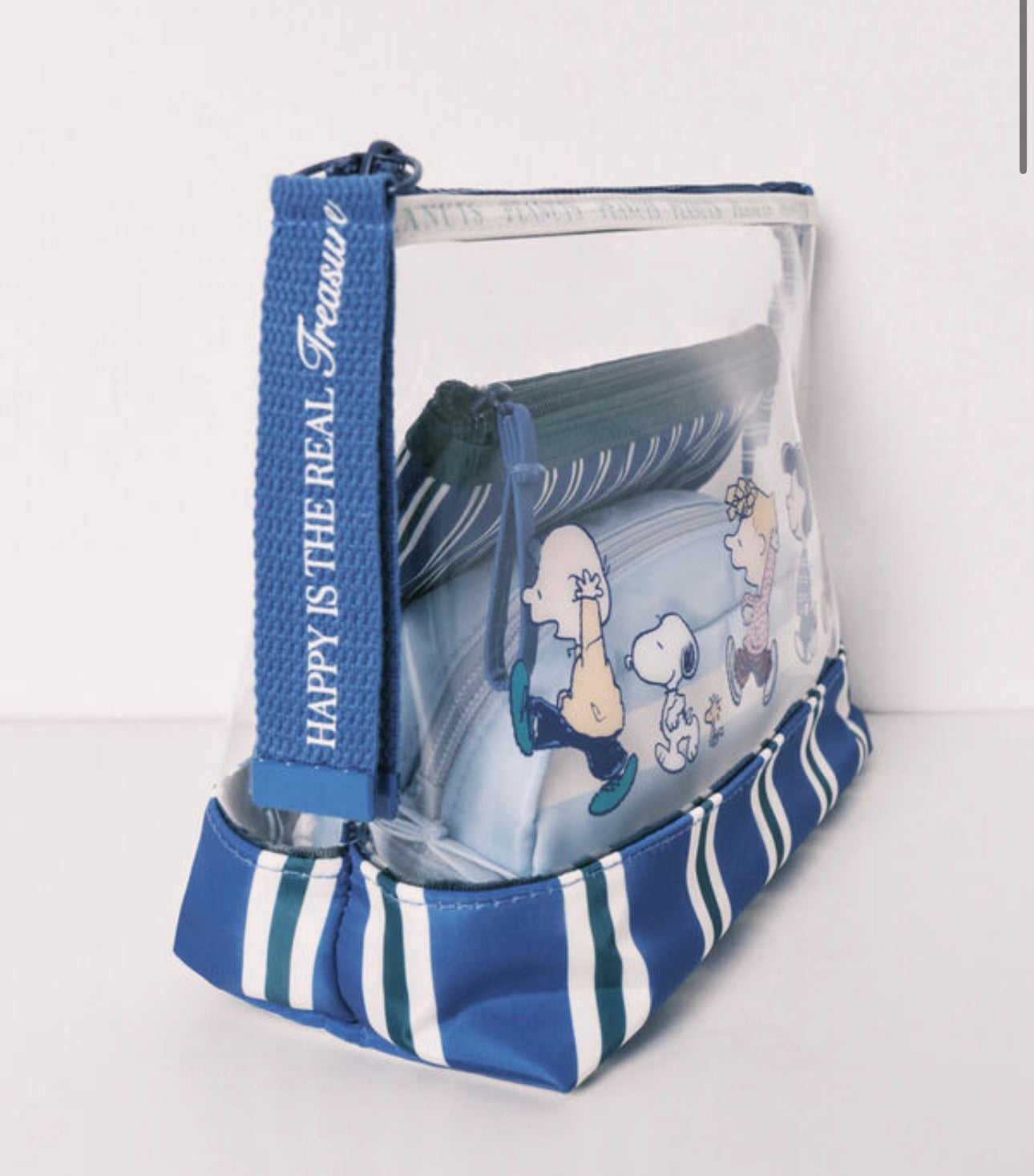 Cosmetiquera de Snoppy Azul