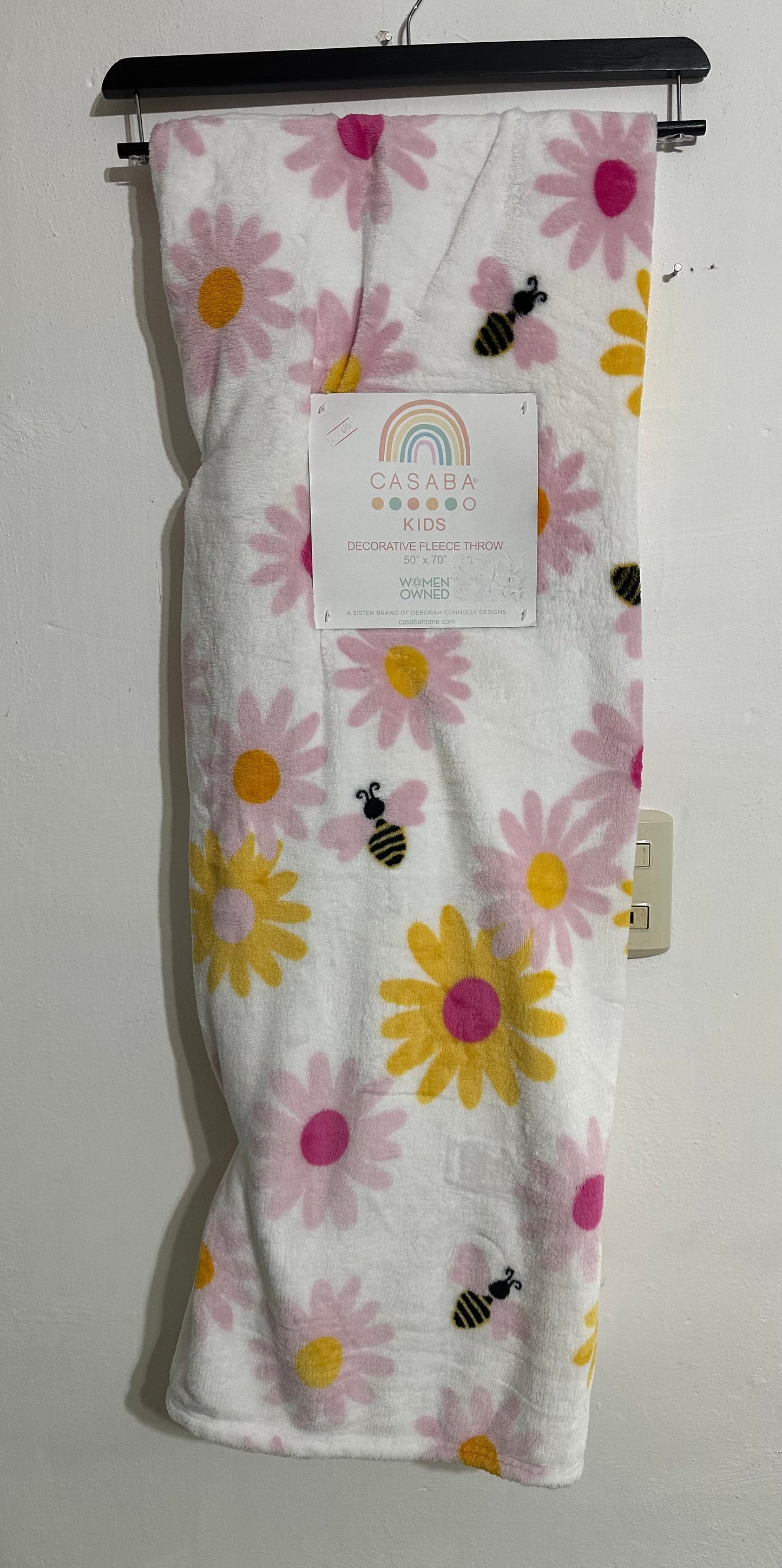 Colcha de Flores y Mariposa