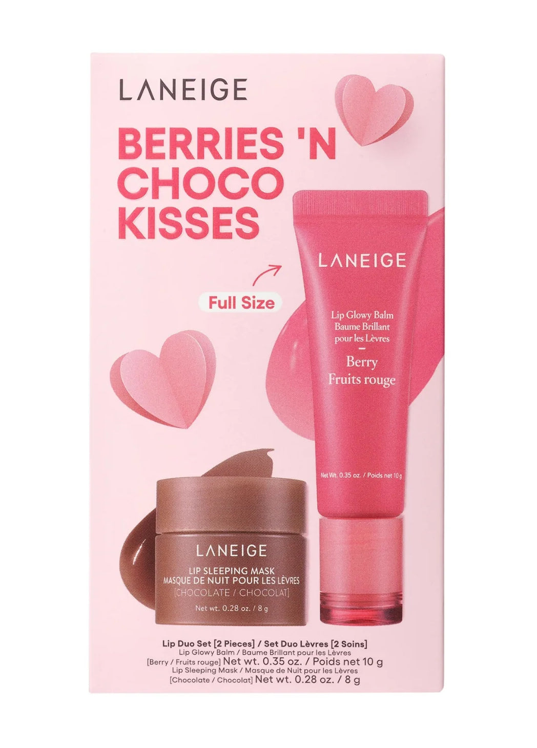 Laneige Lip Duo Set. Berries ‘ N Chocó Kisses