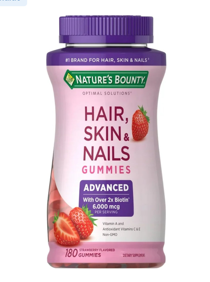 Vitamina Pelo, piel y Uñas 180 gomitas