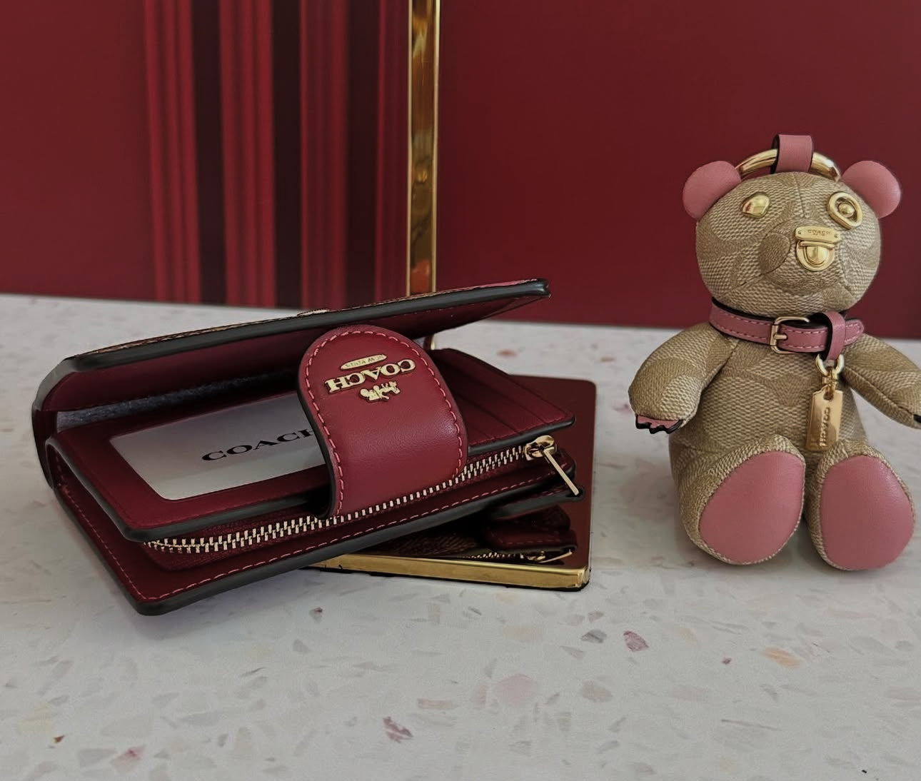 Coach Cherry wallet