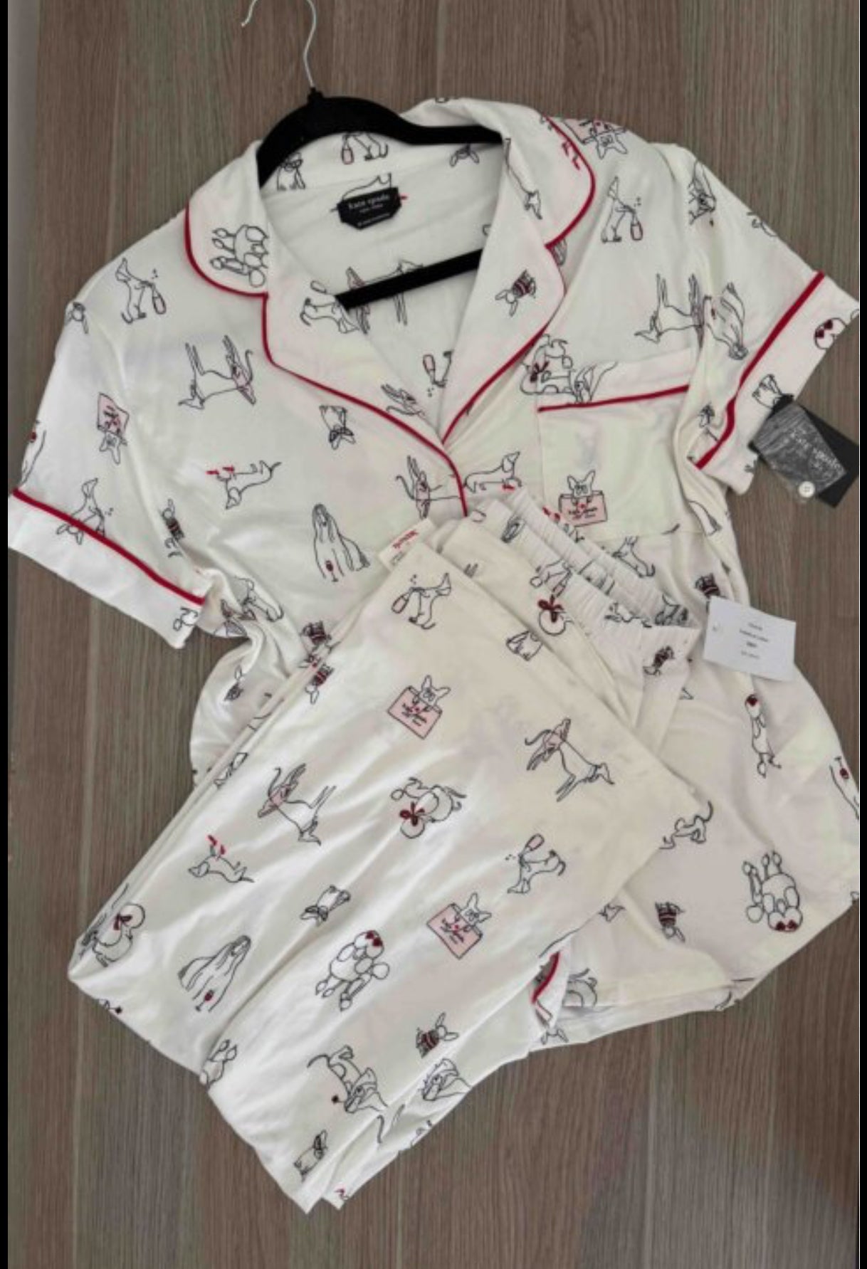 Pijama de Perritos Kate Spade